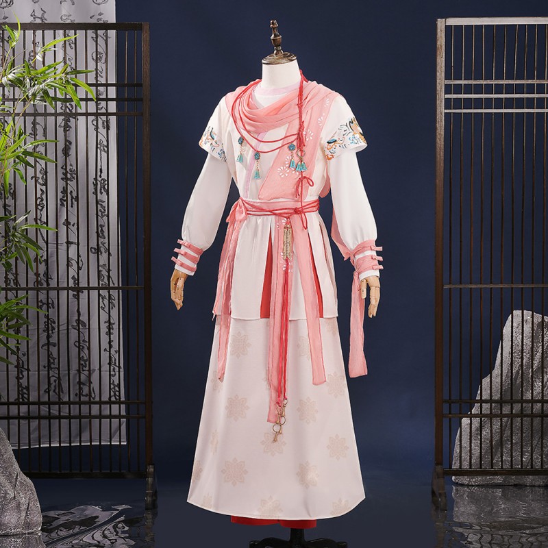 Where Winds Meet Liyuan Cosplay Costume Game Male Halloween Suit