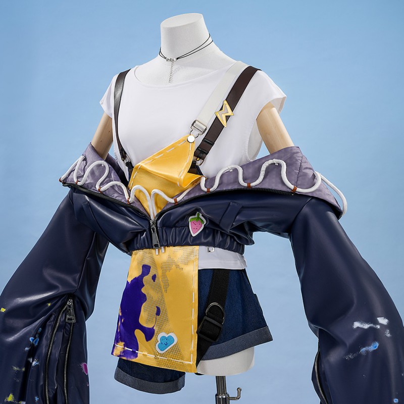 Arknights Tippi Cosplay Costume Game Women Halloween Suit