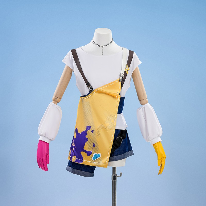 Arknights Tippi Cosplay Costume Game Women Halloween Suit