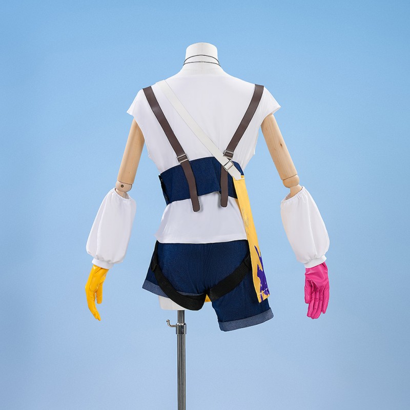 Arknights Tippi Cosplay Costume Game Women Halloween Suit