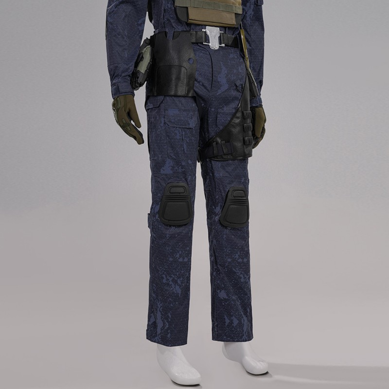 Delta Force Long Wei Cosplay Costume Game Male Halloween Suit