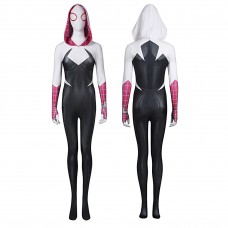 Gwen Stacy Jumpsuit Spider-Man Across the Spider-Verse Cosplay Costume Spider-Woman Suit