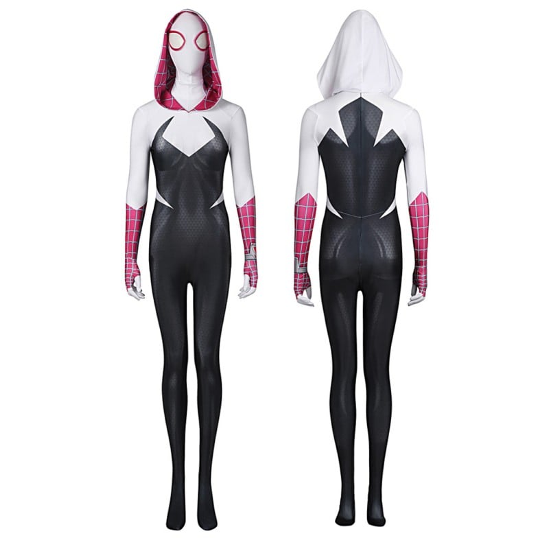 Gwen Stacy Jumpsuit Spider-Man Across the Spider-Verse Cosplay Costume Spider-Woman Suit