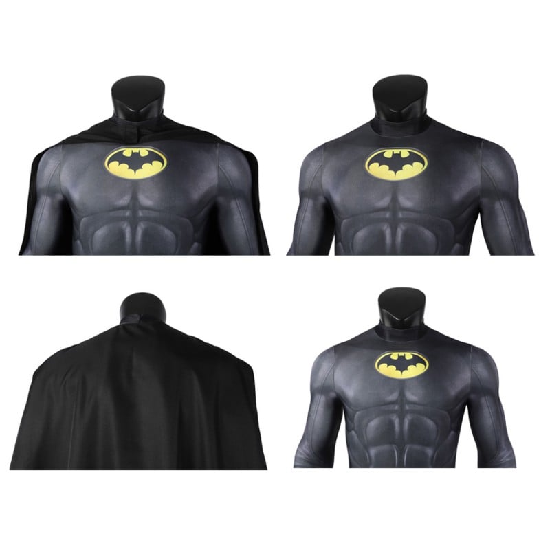 Bat Bruce Wayne Jumpsuit Michael Keaton TF Cosplay Costume