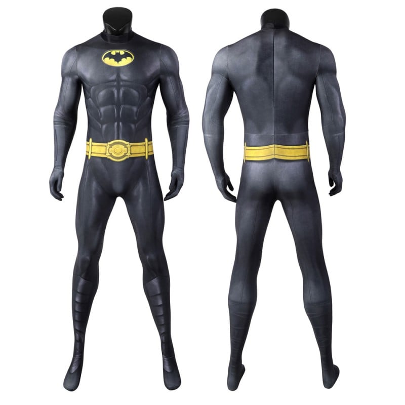 Bat Bruce Wayne Jumpsuit Michael Keaton TF Cosplay Costume