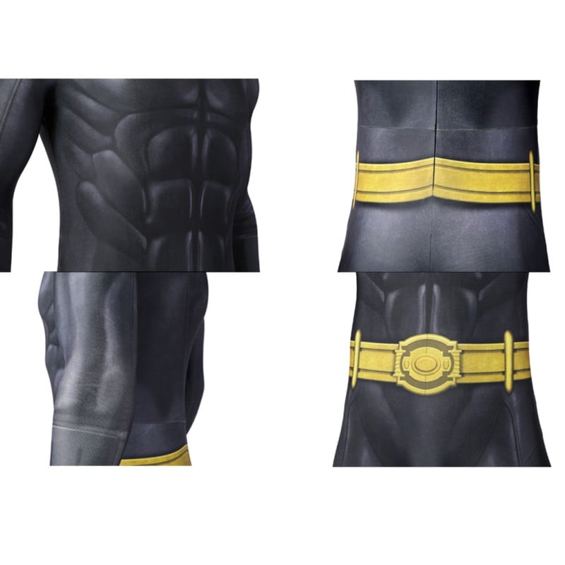 Bat Bruce Wayne Jumpsuit Michael Keaton TF Cosplay Costume