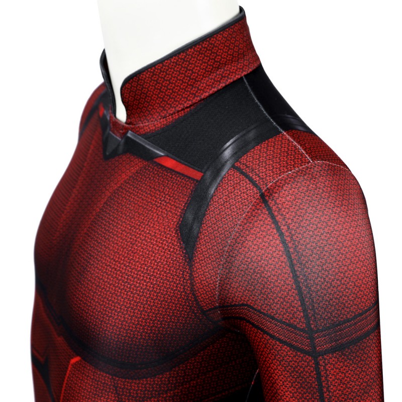 Kids Daredevil Born Again Jumpsuit Matt Murdock Cosplay Costume Red Halloween Suit