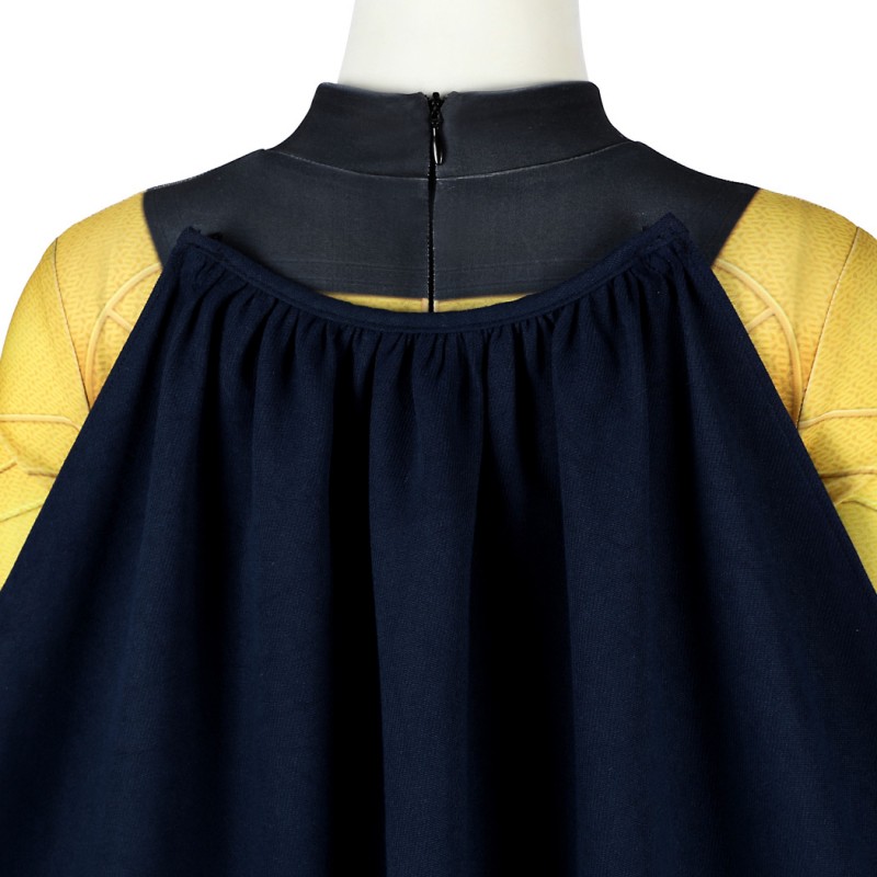 Kids Thunderbolts Sentry Jumpsuit Yellow Cosplay Costume Printed Suit