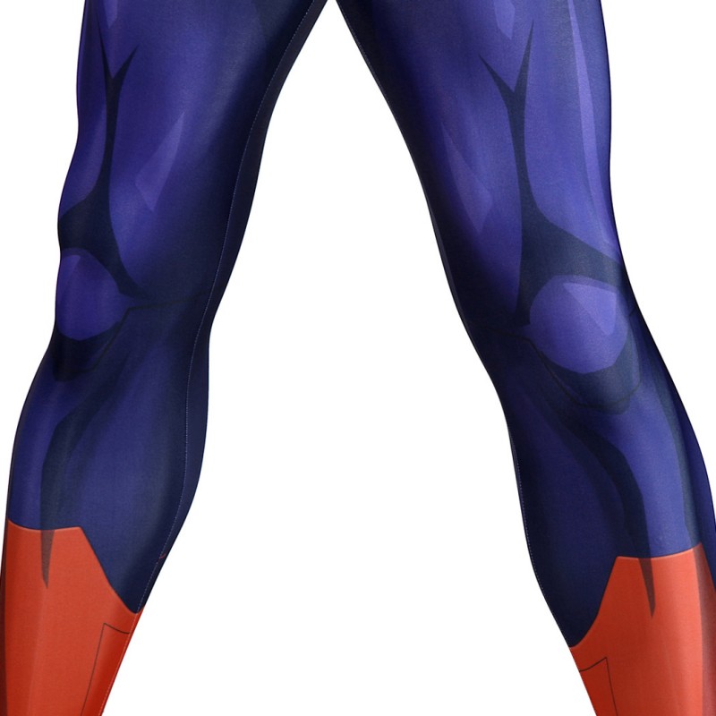 Clark Kent Jumpsuit New 52 Cosplay Costume Male Printed Suit