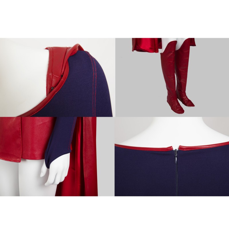 Linda Lang Kara El Costumes Melissa Benoist Cosplay Suit