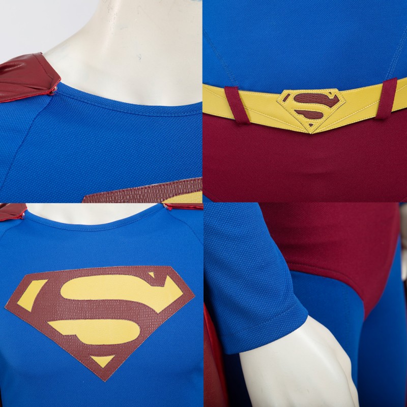 Clark Blue Suit Male Halloween Cosplay Costumes