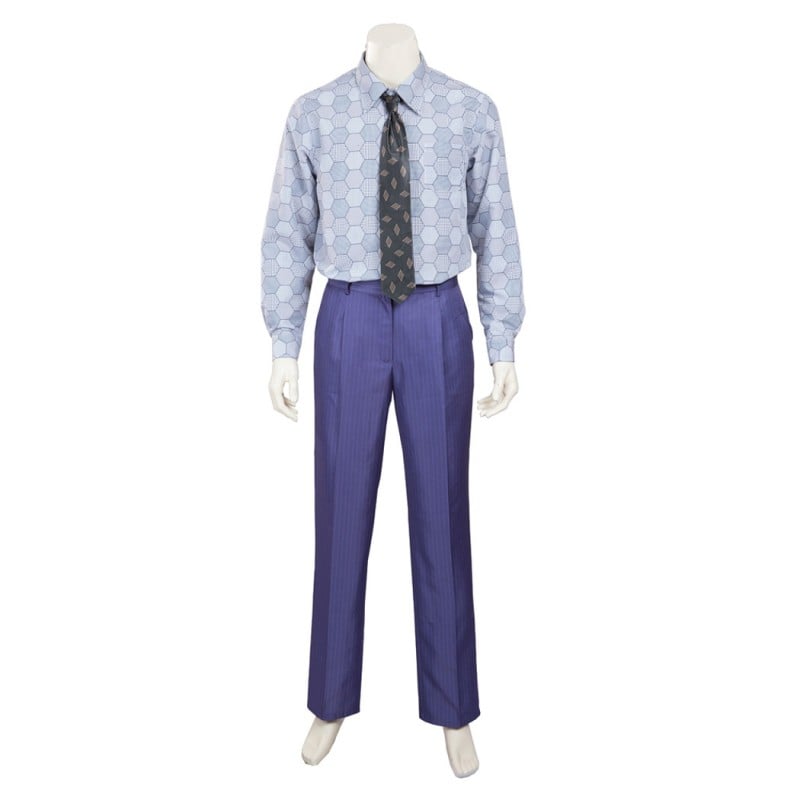 Knight Purple Cosplay Costumes Heath Ledger Suit Style A