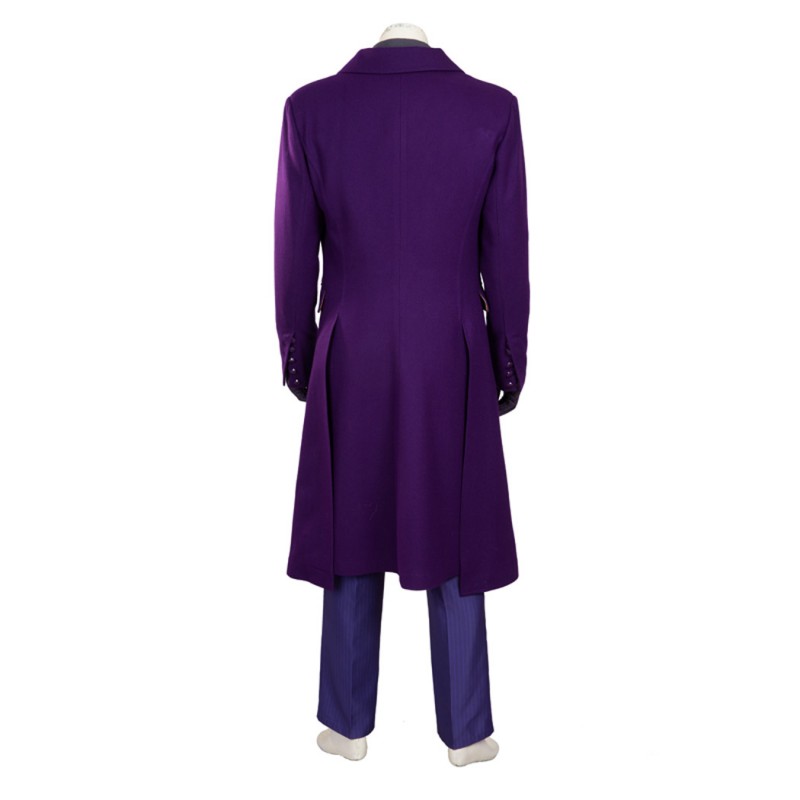 Knight Purple Cosplay Costumes Heath Ledger Suit Style B