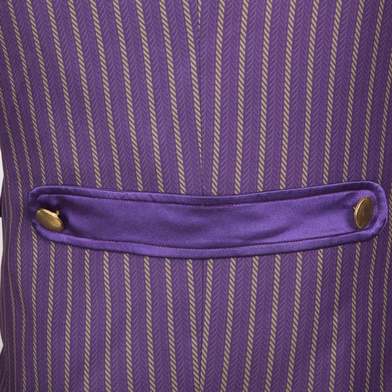 Bat Knight Purple Cosplay Costume Arkham Asylum Halloween Suit