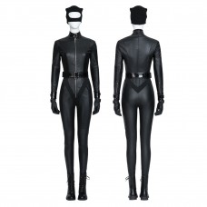 New Catgirl Costume Selina Kyle Cosplay Suit Black Halloween Outfits