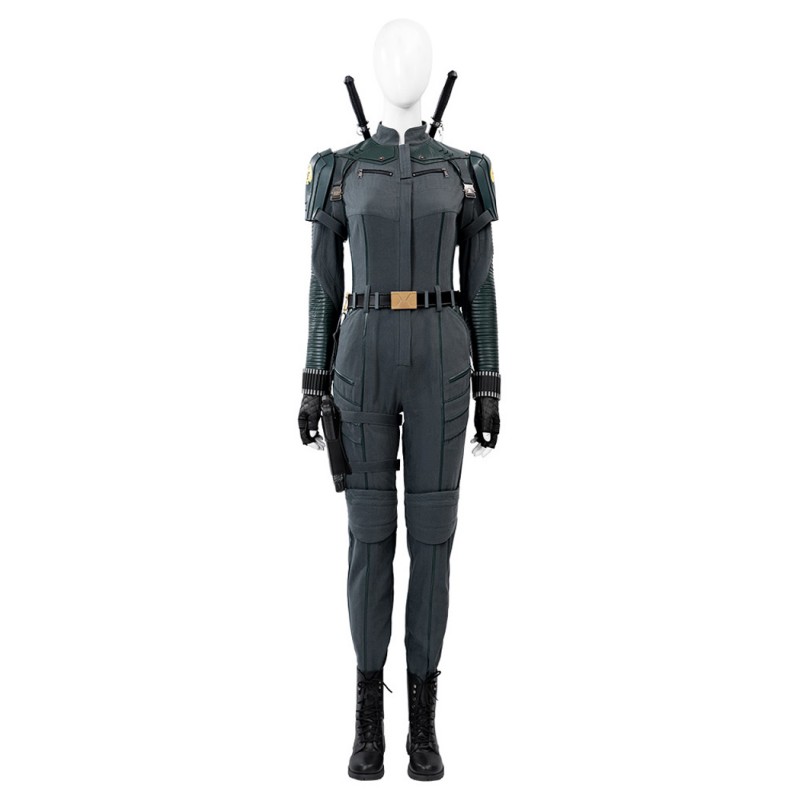 Thunderbolts Yelena Belova Cosplay Costume Black Widow Halloween Suit