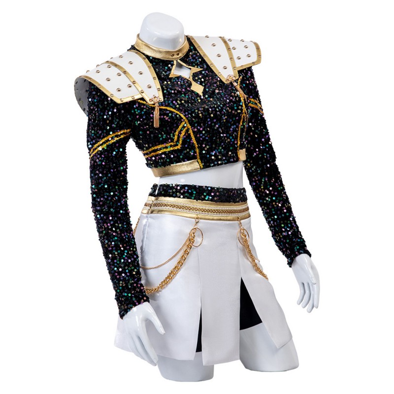KPop Demon Hunters Zoey Cosplay Costume Women Halloween Suit