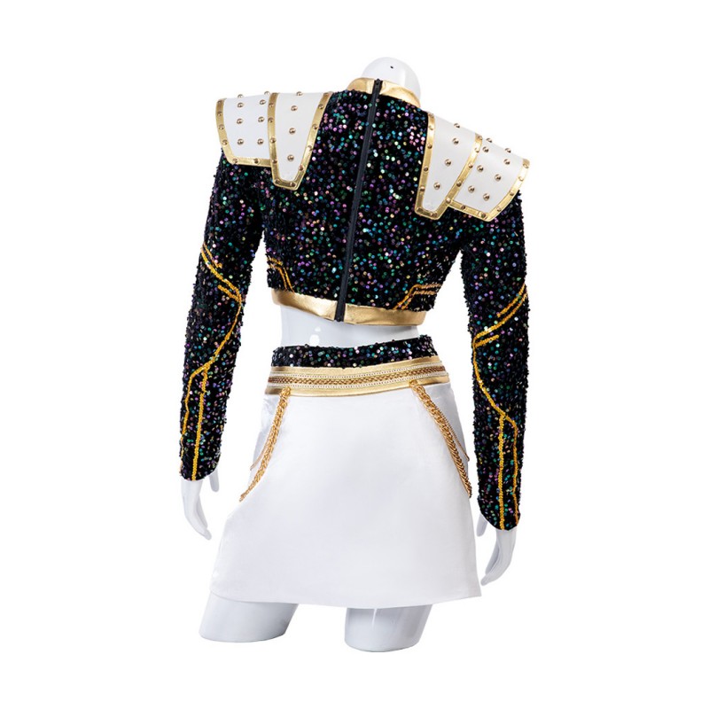 KPop Demon Hunters Zoey Cosplay Costume Women Halloween Suit