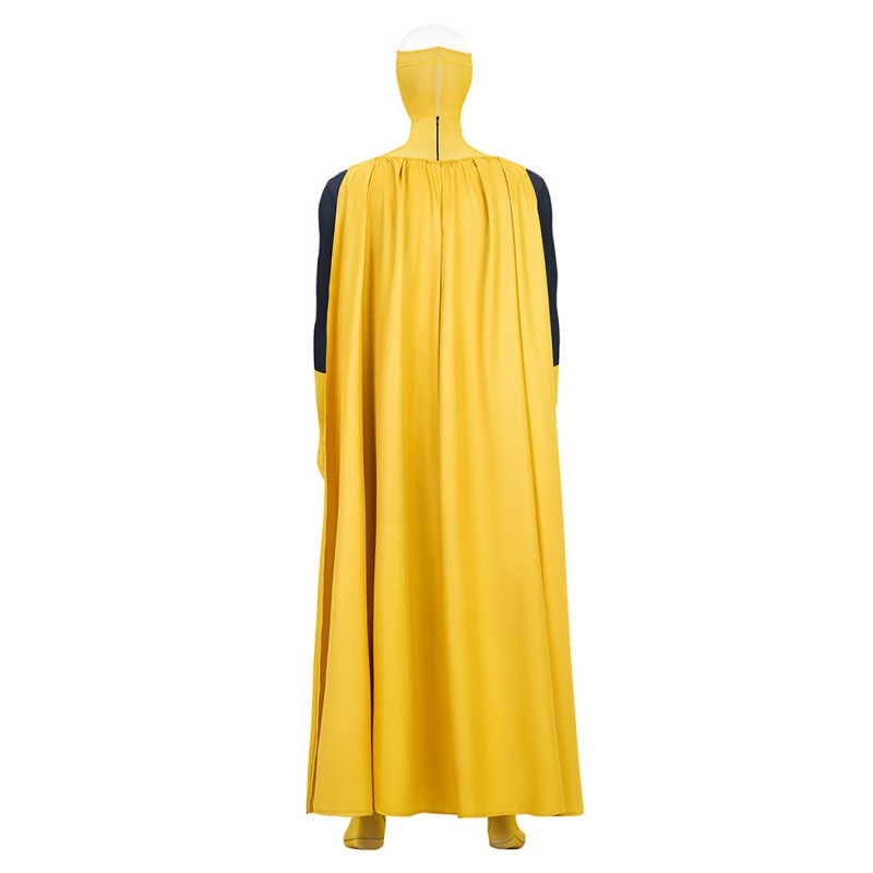 Invincible Sinister Mark Graysons Jumpsuit Yellow Cosplay Costume Printed Suit