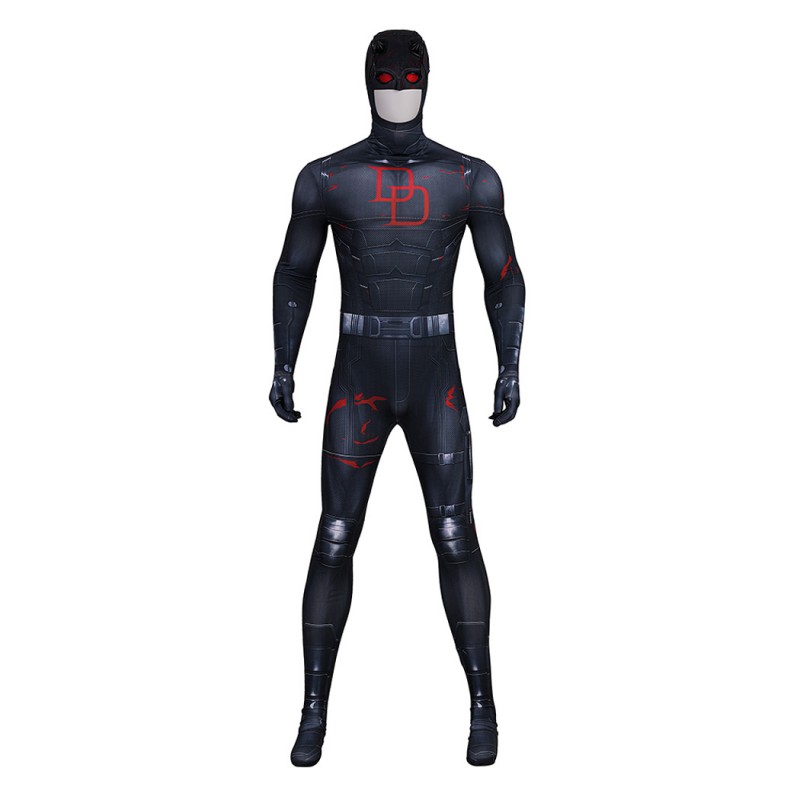 Daredevil Black Jumpsuit Daredevil Born Again Season 2 Cosplay Costume