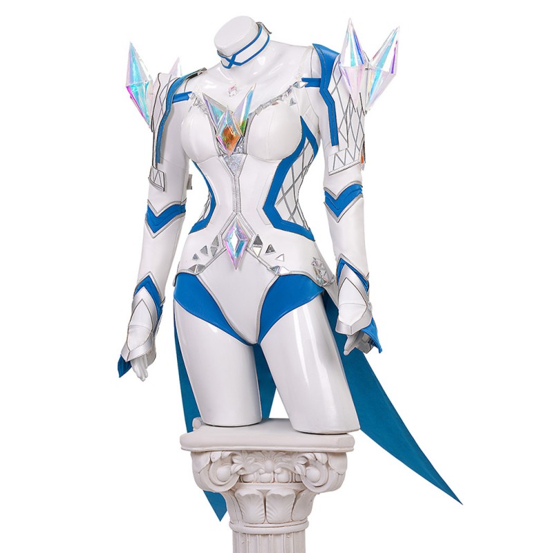 Marvel Rivals Emma Frost Cosplay Costume White Queen Halloween Suit