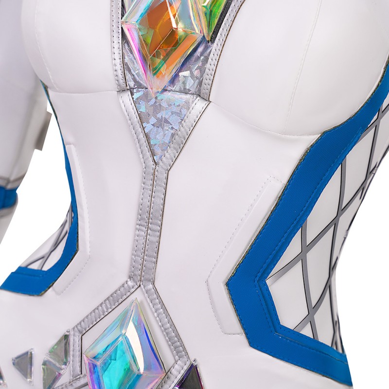 Marvel Rivals Emma Frost Cosplay Costume White Queen Halloween Suit