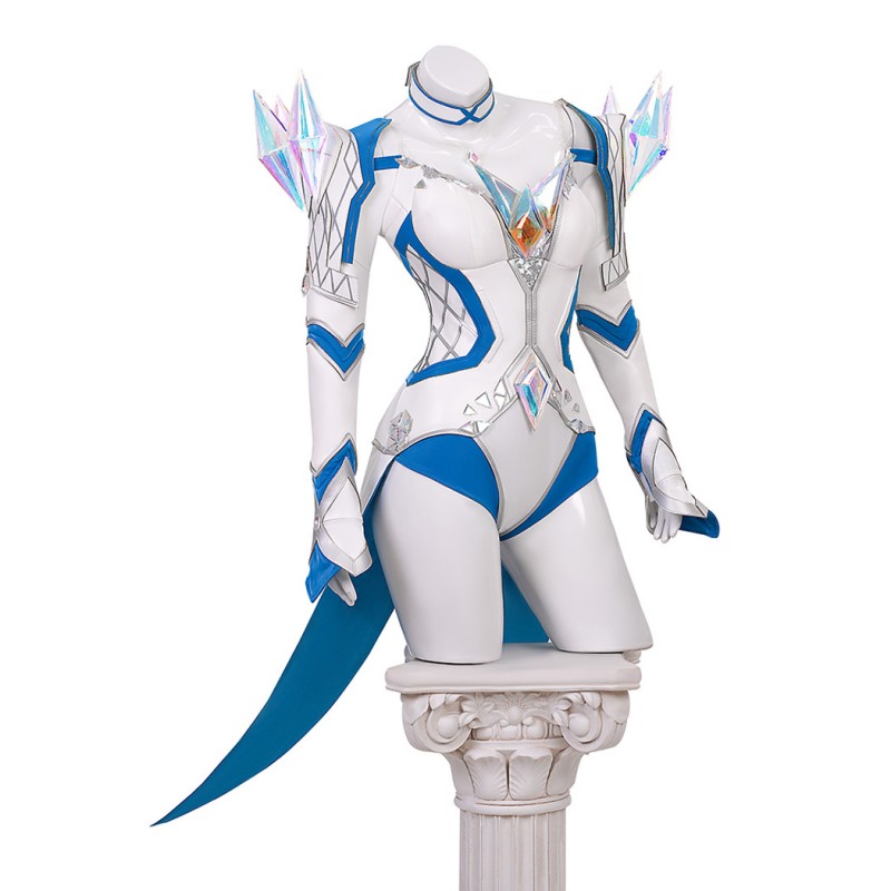 Marvel Rivals Emma Frost Cosplay Costume White Queen Halloween Suit