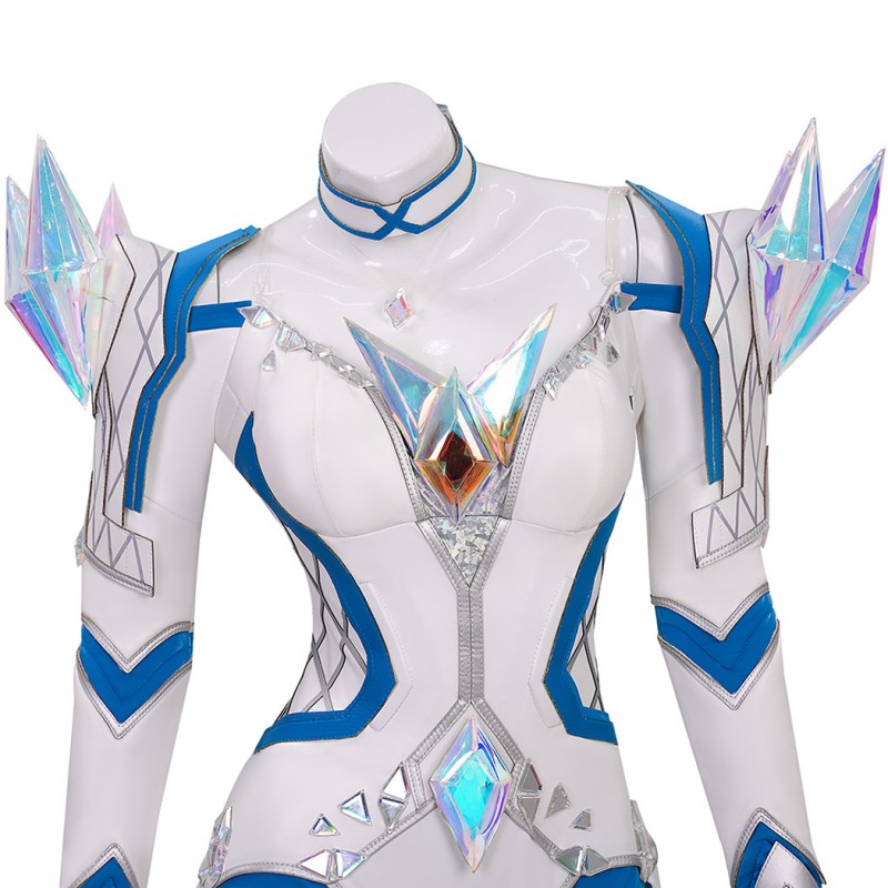 Marvel Rivals Emma Frost Cosplay Costume White Queen Halloween Suit