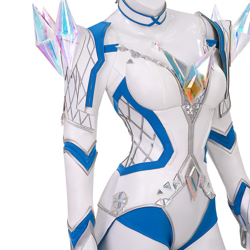 Marvel Rivals Emma Frost Cosplay Costume White Queen Halloween Suit