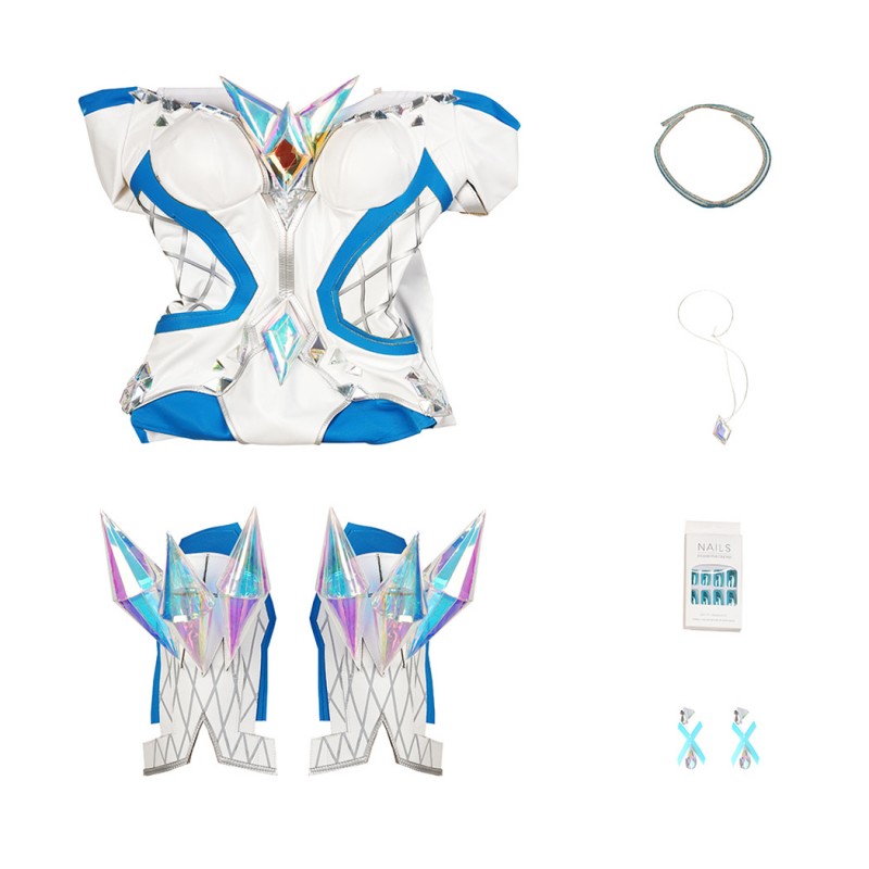 Marvel Rivals Emma Frost Cosplay Costume White Queen Halloween Suit