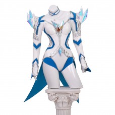 Marvel Rivals Emma Frost Cosplay Costume White Queen Halloween Suit