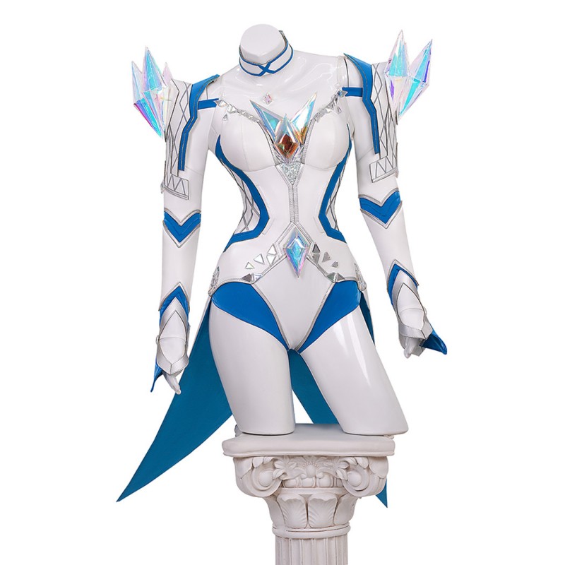 Marvel Rivals Emma Frost Cosplay Costume White Queen Halloween Suit