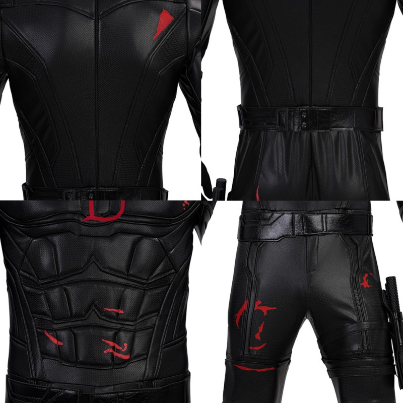 Daredevil Born Again Season 2 Black Suit Matthew Murdock Cosplay Costume
