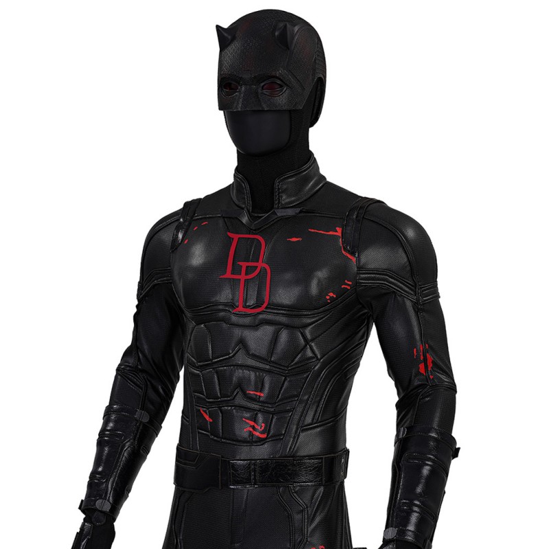 Daredevil Born Again Season 2 Black Suit Matthew Murdock Cosplay Costume