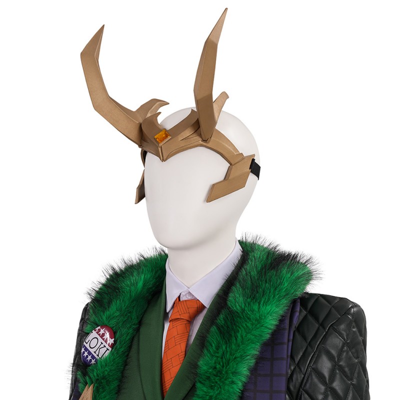 Marvel Rivals Loki Cosplay Costume Presidential Attire Halloween Suit