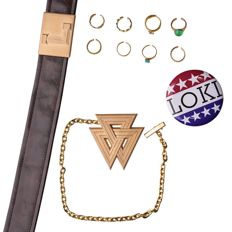 Marvel Rivals Loki Cosplay Costume Presidential Attire Halloween Suit