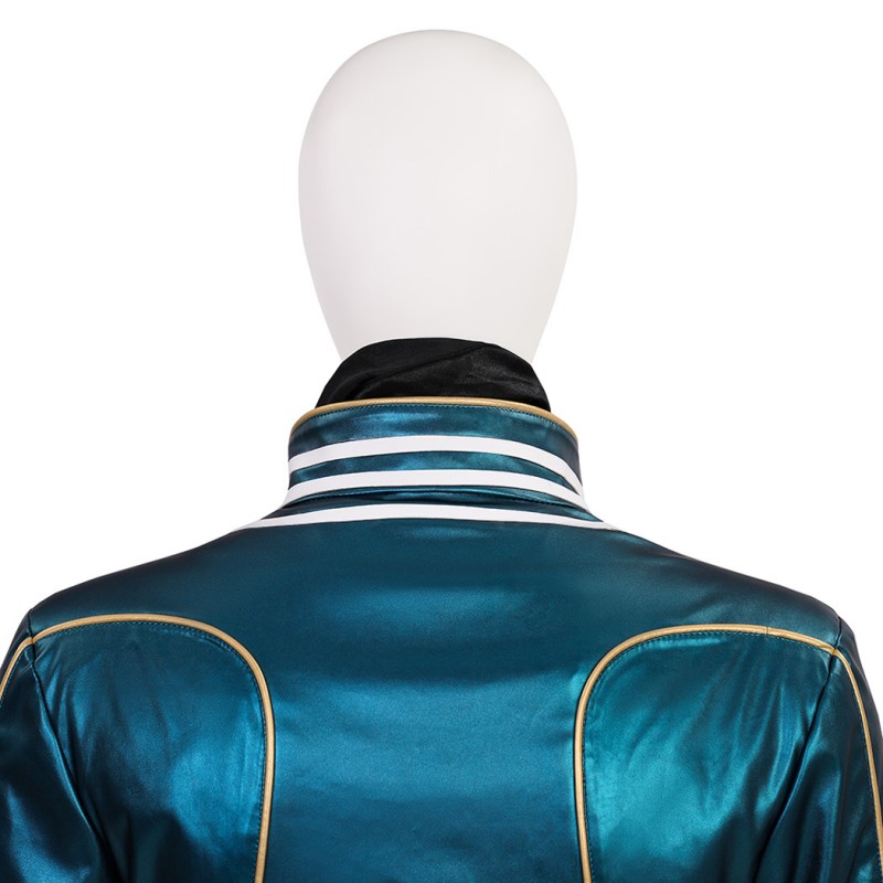 DMC 3 Vergil Costume Devil May Cry Cosplay Suit Blue Jacket Outfits