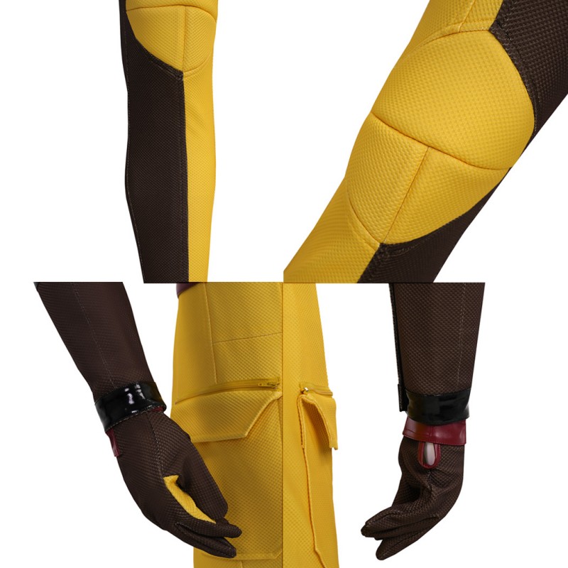 Deadpool 3 Wolverine Cosplay Costume Brown Suit Male Halloween Outfits