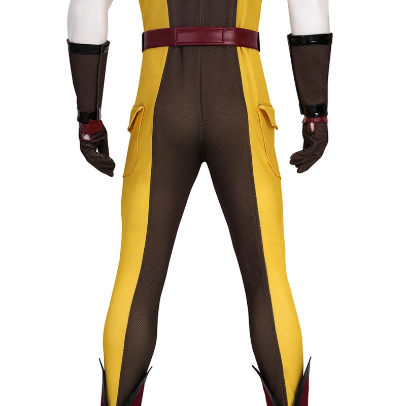 Deadpool 3 Wolverine Cosplay Costume Brown Suit Male Halloween Outfits