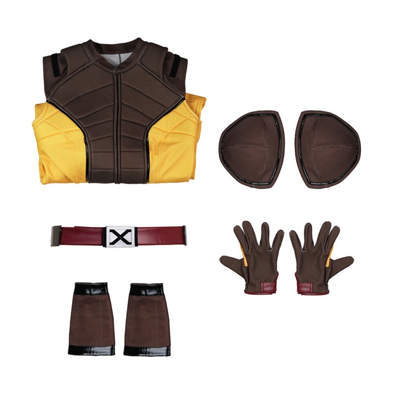 Deadpool 3 Wolverine Cosplay Costume Brown Suit Male Halloween Outfits