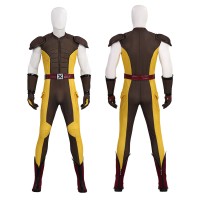Deadpool 3 Wolverine Cosplay Costume Brown Suit Male Halloween Outfits