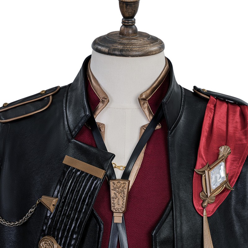 Final Fantasy XIV Seneschal Prince Halloween Suit FF14 Jacket Cosplay Costume