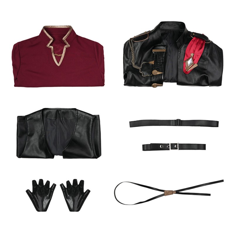 Final Fantasy XIV Seneschal Prince Halloween Suit FF14 Jacket Cosplay Costume