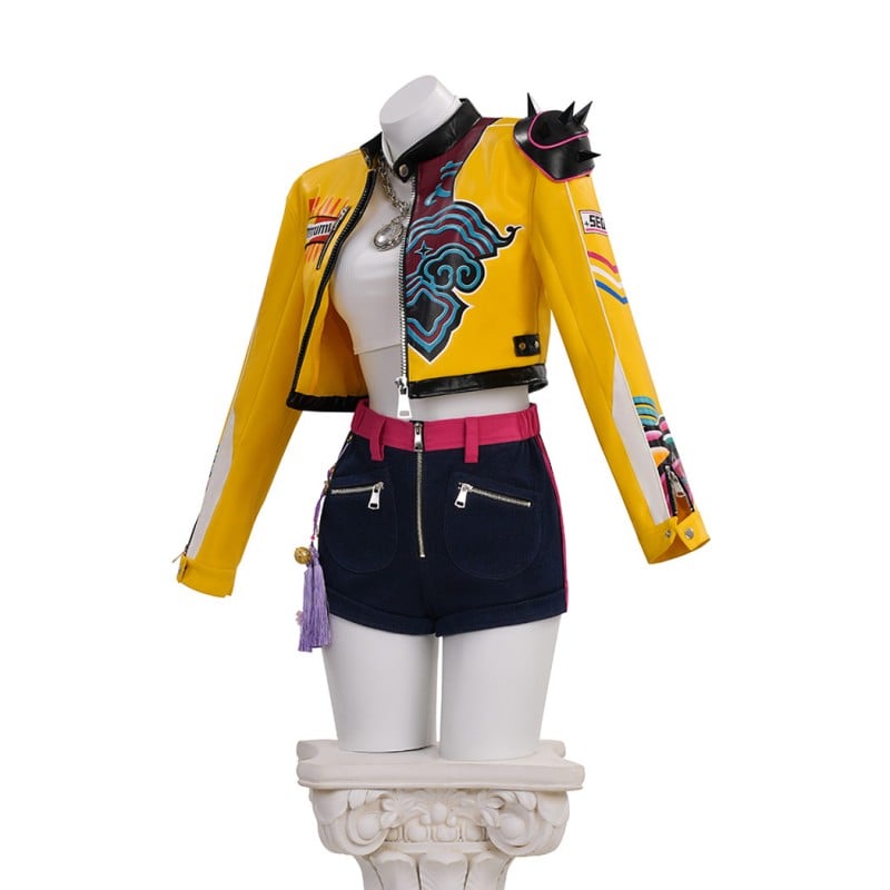 Rumi Cosplay Costume Kpop Halloween Suit