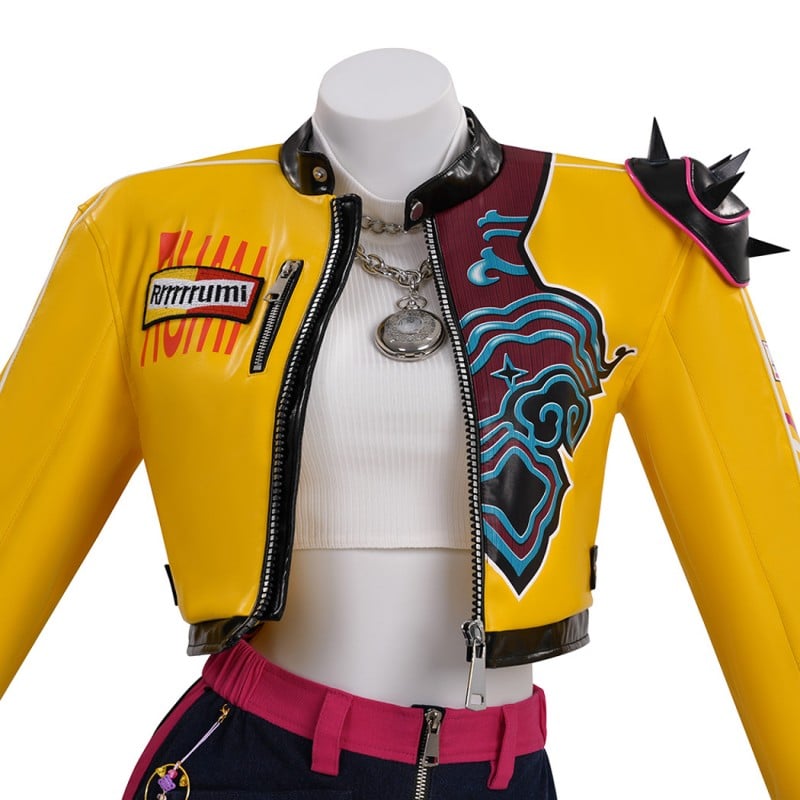Rumi Cosplay Costume Kpop Halloween Suit