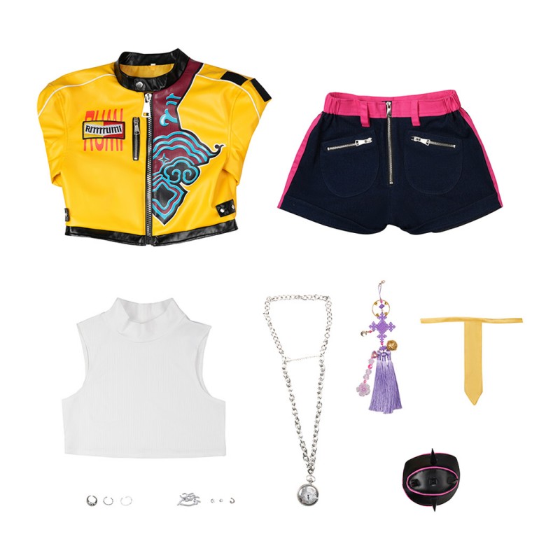 Rumi Cosplay Costume Kpop Halloween Suit