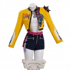 Rumi Cosplay Costume KPop Demon Hunters Halloween Suit