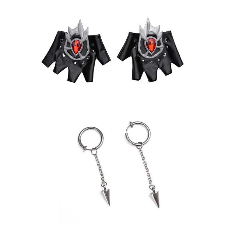 Mira Cosplay Costume KPop Demon Hunters Short Sleeve Halloween Suit