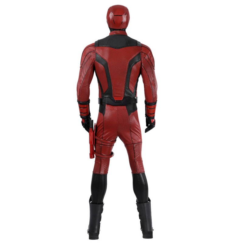 Daredevil Born Again Red Suit Matthew Murdock Cosplay Costume Deluxe Set
