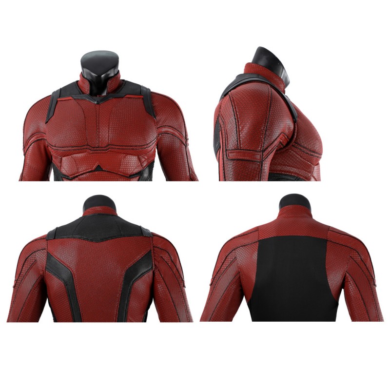 Daredevil Born Again Red Suit Matthew Murdock Cosplay Costume Deluxe Set